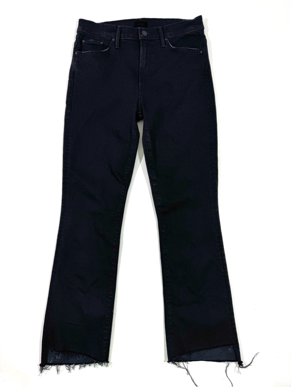 Mother Jeans The Insider Crop Step Fray Not Guilty
